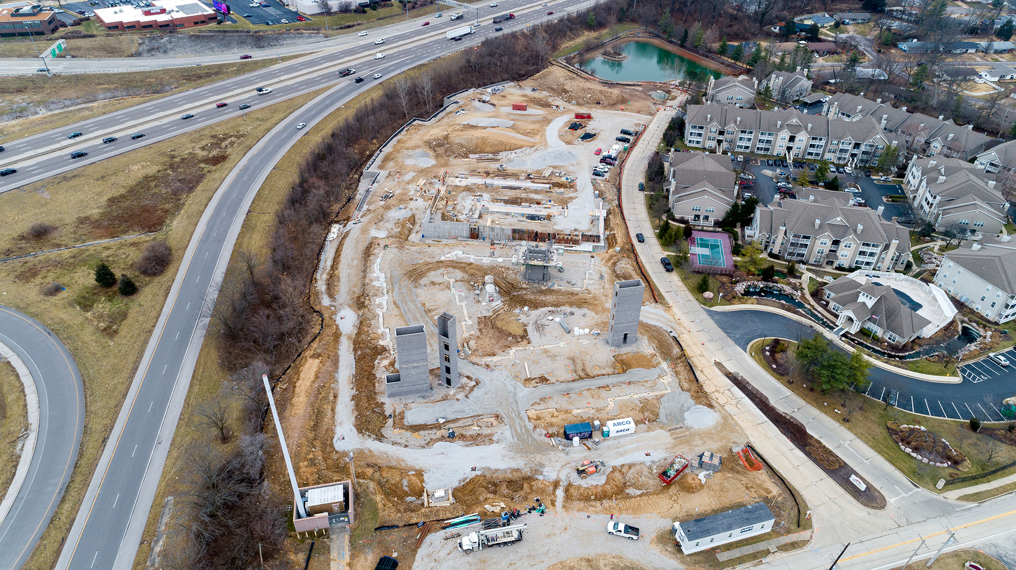 NEO Vantage Pointe | ARCO Construction Company Project in Maryland Heights, Missouri