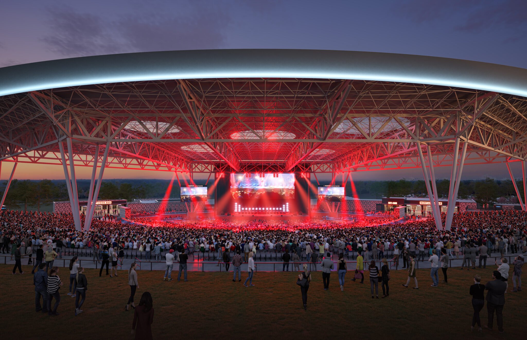 Live Nation Morton Amphitheater | ARCO Construction