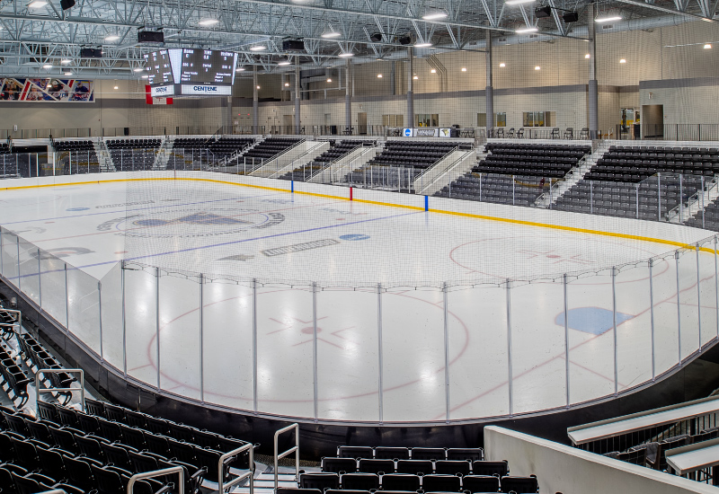 One of the Centene Community Ice Center Ice Rinks in Maryland Heights, MO