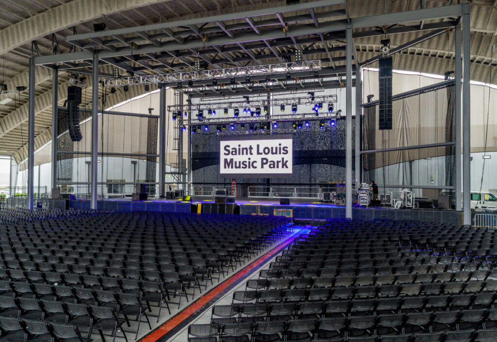 Right Stage Seating in St. Louis Music Park's 4,500-Seat Multi-Use Live Events & Concert Facility in St. Louis, MO