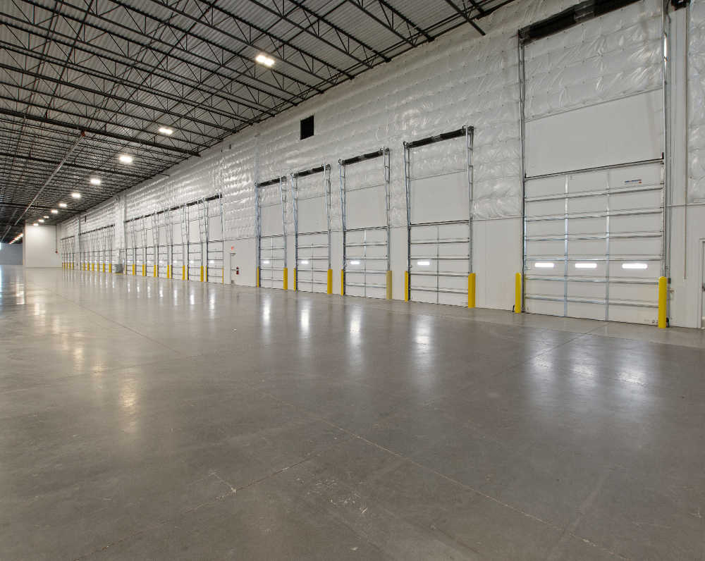loading area within the stonemont financial speculative warehouse in el mirage arizona