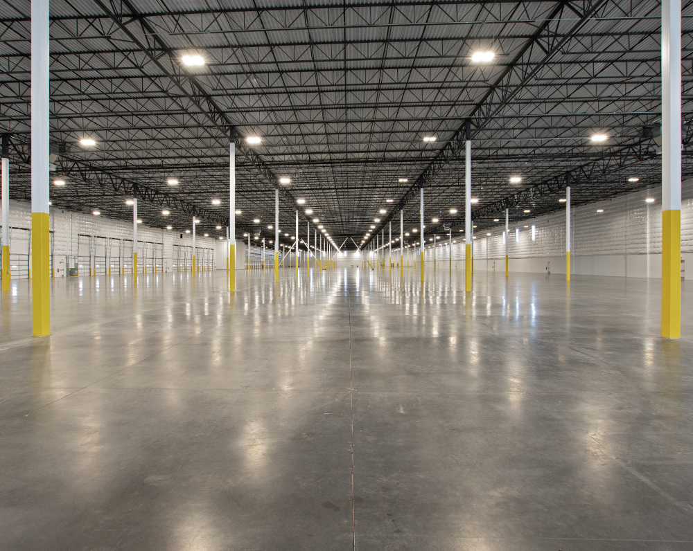 interior of the stonemont financial speculative warehouse in el mirage arizona