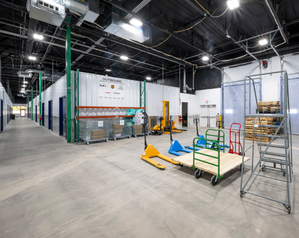 loading dock of the phoenix arizona warespace multi-unit storage facility