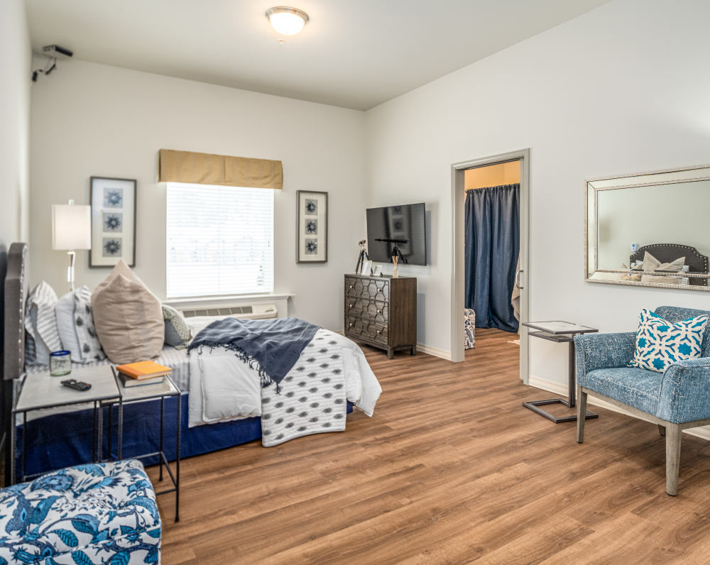 unit interior of The provision living memory care facility in union township ohio