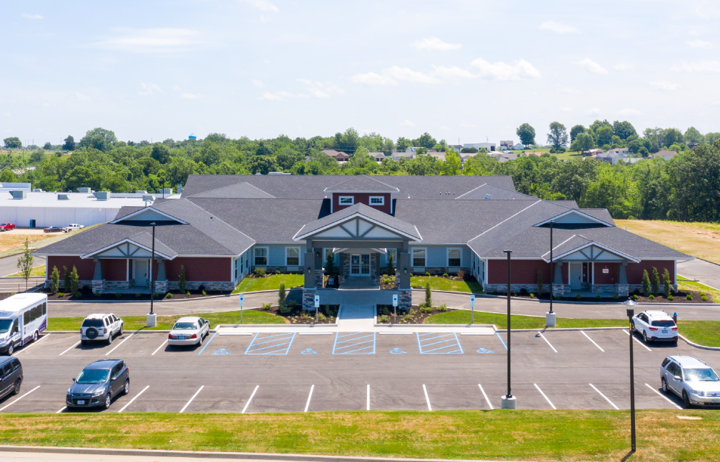 oak pointe senior living facility in washington missouri